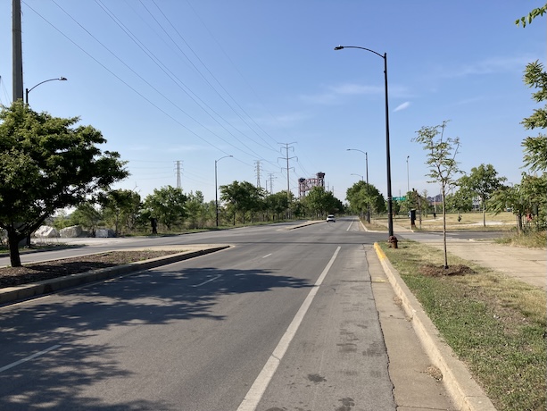 Lake Shore Dr along South Works