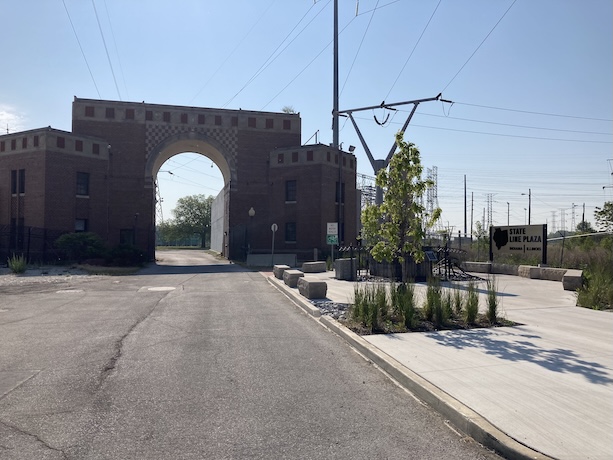 The Illinois-Indiana Boundary