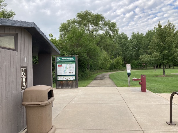 Southern end of the trail in Joliet, IL