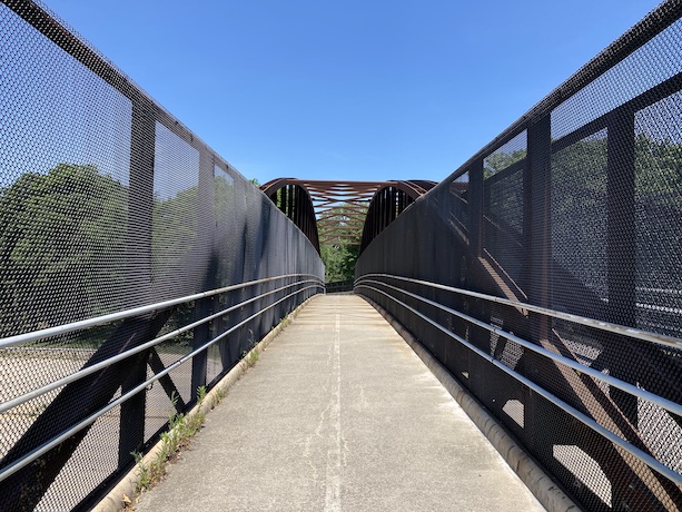 A bridge on the trail