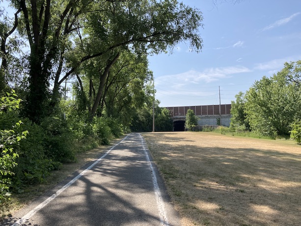 The Interstate 94 underpass