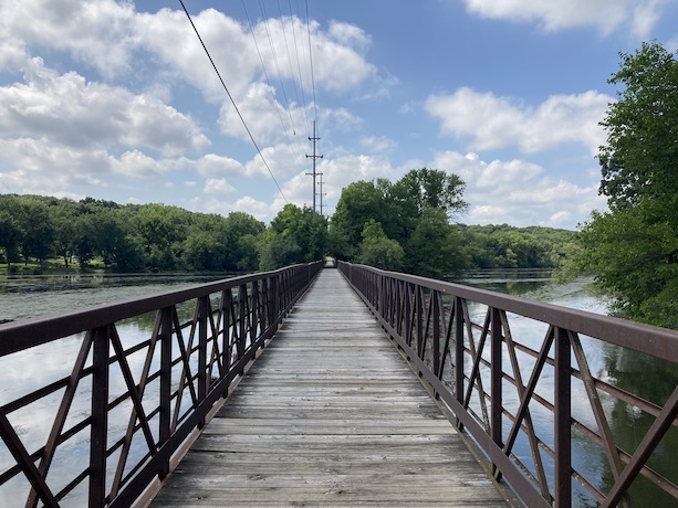 Trail bridge image