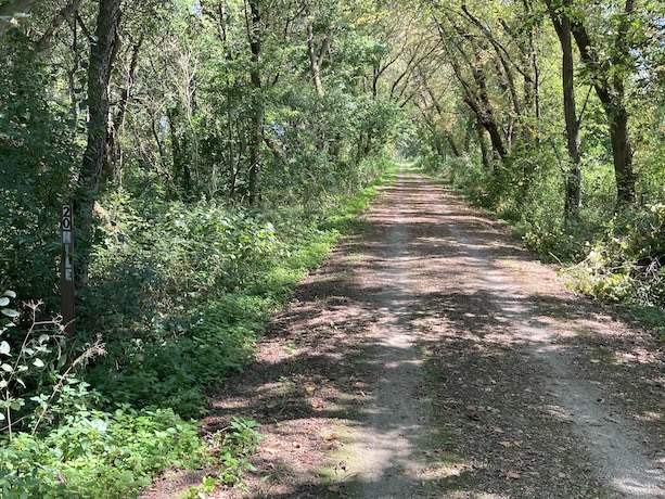 20 mile marker (20 miles east of Cottage Grove)