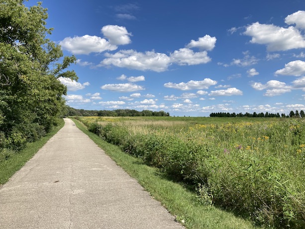 Trail in Round Lake, IL