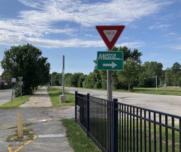 Near the 91st St - Beverly Hills Metra Station (Rock Island Line)