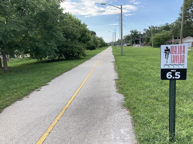 Mile 6.5 on the southern portion of the trail