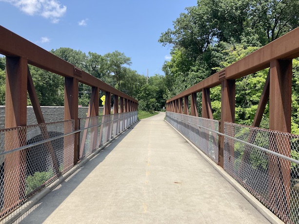 Bridge in the Thaddeus S. Lechowicz Woods